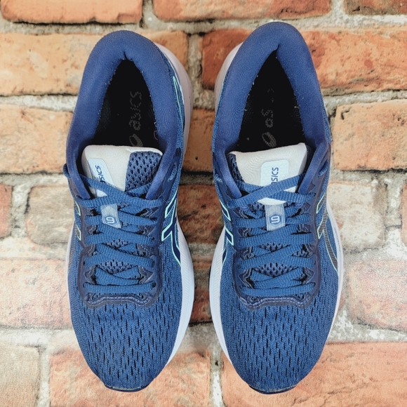 ASICS GT-1000 Running Sneakers Blue/ Green Women's Size 7.5 - Picture 6 of 12